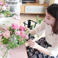 【好評】フラワーワークショップ◎毎月開催♪