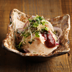 鶏胸肉のたたき南高梅和え