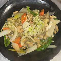 海鮮塩焼きそば