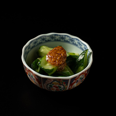 きゅうりの辛子マリネ