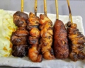 料理メニュー写真&nbsp;≪人気No.3≫焼鳥・5種盛り合わせ(かわ・つくね・もも・ねぎま・きも)
