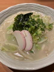 鶏白湯うどん