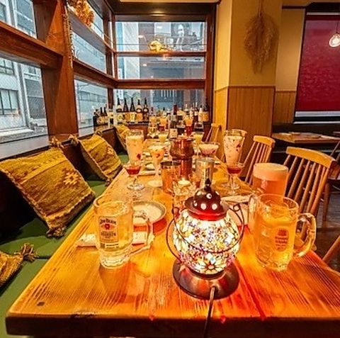 ≪JR神田駅すぐ≫20～43名様まで貸切ＯＫ。歓送迎会に最適な飲み放題付コースも充実◎