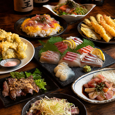 地鶏 鮮魚 千鳥 初代岡山店のコース写真