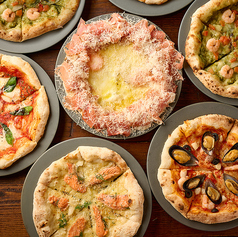 石窯で焼き上げる特大もっちりPIZZA★