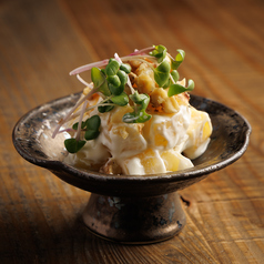 旬の果実とマスカルポーネチーズ和え