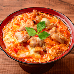 真っ赤卵の親子丼