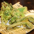 料理メニュー写真&nbsp;山菜の天ぷら