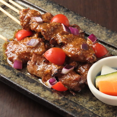山羊肉の串焼きピーナッツソース2本)