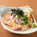 料理メニュー写真&nbsp;炙り胡麻カンパチ