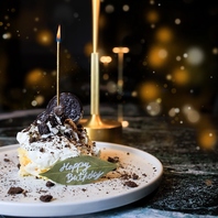 サプライズプレートでお祝い