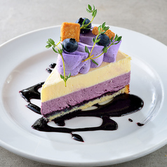 ブルーベリーレアチーズケーキ