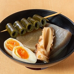 本格関西おでん5種盛り合わせ