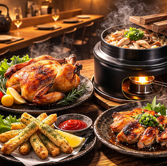 ロティサリーチキン ドニー s 松山八坂通りのコース写真