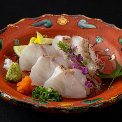 熟成平戸アラの炙り刺し