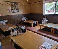 大型宴会が可能な掘りごたつ式のお座敷完備