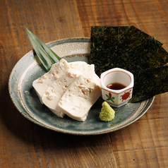 チーズそぼろ豆腐