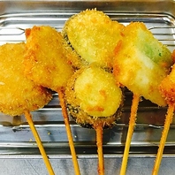 体の為にヘルシー串揚げ◎