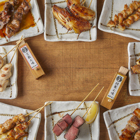 焼き・刺し・逸品まで。こだわりの料理の数々。