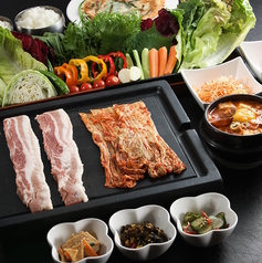 サムギョプサルセット(1人前)