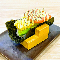 デラックスぽーたまおにぎらず