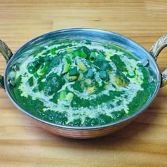 ほうれん草チキンカレー