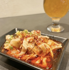 激辛コリコリ豚耳和え