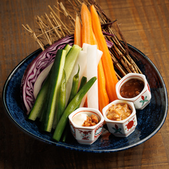 鎌倉野菜のバーニャカウダ 3種味噌