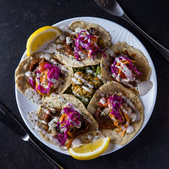 フラワートルティーヤのマイタコス