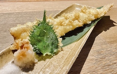 豪快！大あなごの一本丸ごと天ぷらの写真