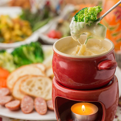 池袋のチーズ専門！シカゴピザ やチーズフォンデュ堪能の写真