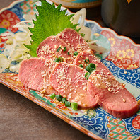 他では味わえない新鮮な肉さしは必食！