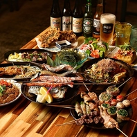 《沖縄料理で宴会》観光・旅行・出張のお客様も大歓迎！