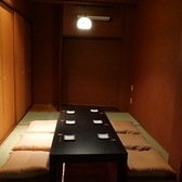 しっとりとした和の佇まいが心地よい空間。