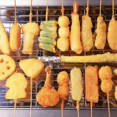 串揚げと鉄板焼き 福助商店のコース写真