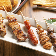 串焼きと、温まる鍋料理。個室で味わう至福のひととき◎