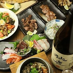 炭焼と釜飯 佐藤のコース写真
