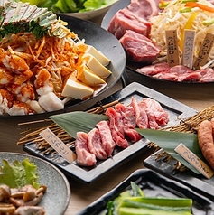 ジンギスカン食べ放題と次世代もつ鍋を楽しめます！