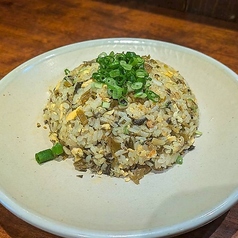 じゃこと高菜の焼き飯