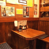 2人席もご用意！居心地の良い空間でおくつろぎください。