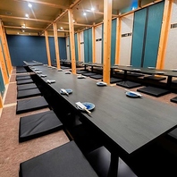 完全個室多数ゆったり掘り炬燵席☆