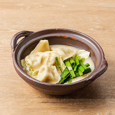 白い炊き餃子