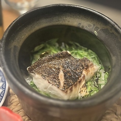 日高昆布で炊き上げた真鯛の土鍋ごはん