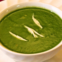 ほうれん草スープ　Spinach Soup