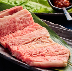 骨付きカルビ サンチュ付き