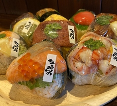 おにぎりが選べるランチ