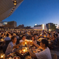 ビアガーデン&バーベキュー　COMMA Terrace 大阪難波　2026の写真