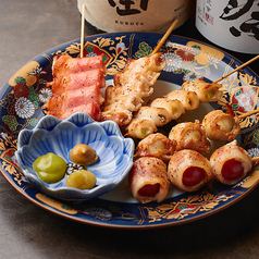 大山どり使用の鶏串