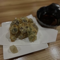 松きのこの天ぷら