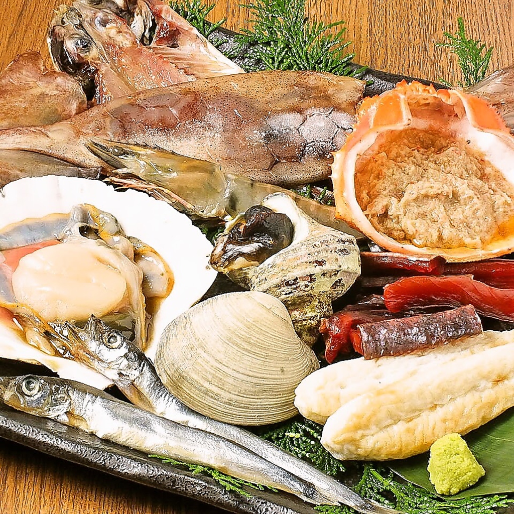 全国から毎日仕入れる【魚介】【野菜】【肉】を丹念に職人が焼き上げます